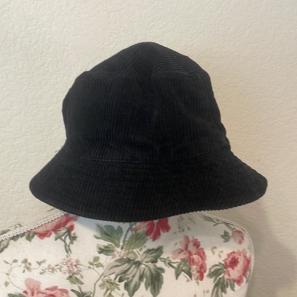 Pro Stitch Black Cotton Medium/Large Bucket Hat